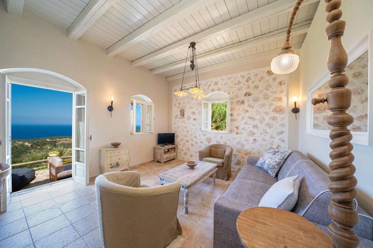 Blue Horizon Cottages Tzamarelata ภายนอก รูปภาพ