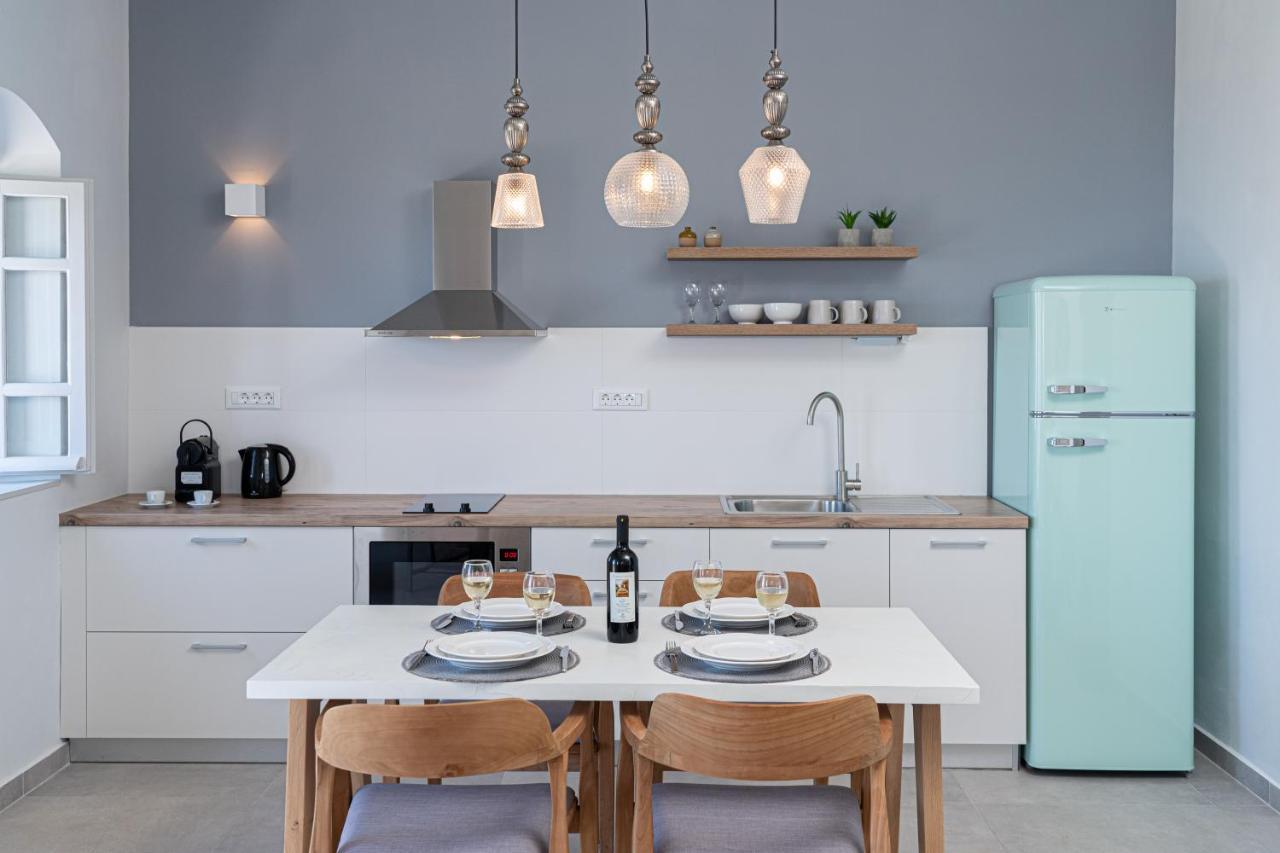 Blue Horizon Cottages Tzamarelata ภายนอก รูปภาพ