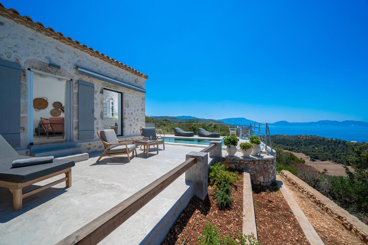 Blue Horizon Cottages Tzamarelata ภายนอก รูปภาพ